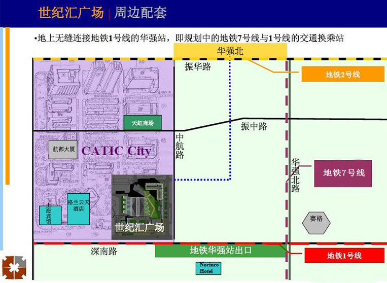 世紀匯廣場【交通銀行大廈】周邊配套圖片