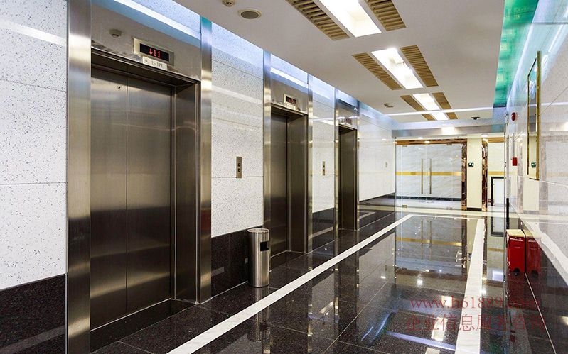 福建興業(yè)銀行大廈 寫字樓 電梯廳圖片