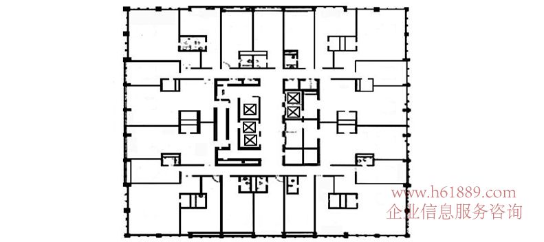 國(guó)際商會(huì)大廈 寫字樓 B座戶型圖片