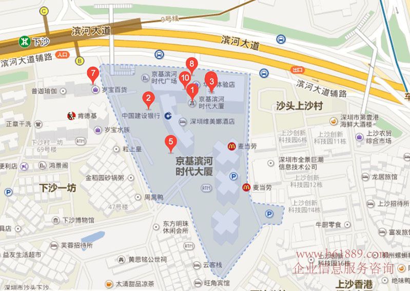 京基濱河時(shí)代大廈 寫字樓 交通圖片
