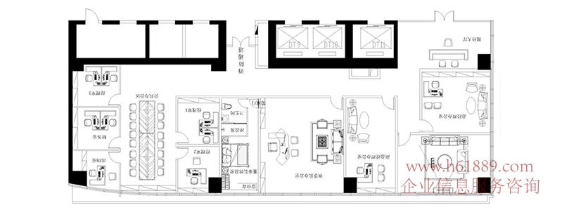 財富大廈 寫字樓 戶型圖片