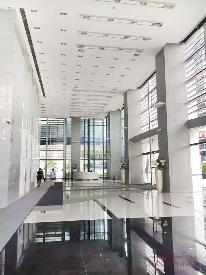 諾德金融中心 豪華裝修 市民中心地鐵站 崗廈北地鐵站【深圳之眼】大堂圖片