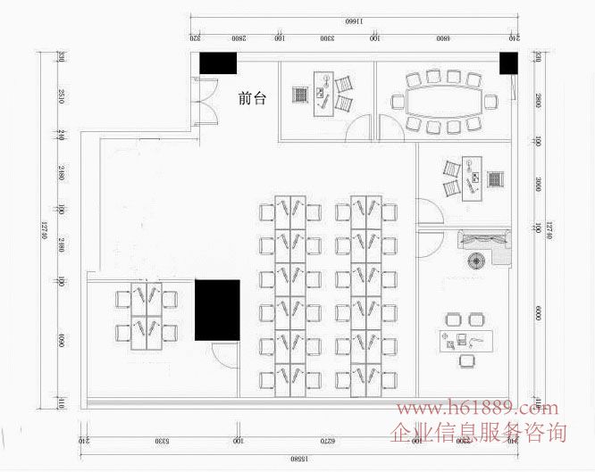 財富大廈(時代財富大廈)寫字樓 出租 戶型圖片