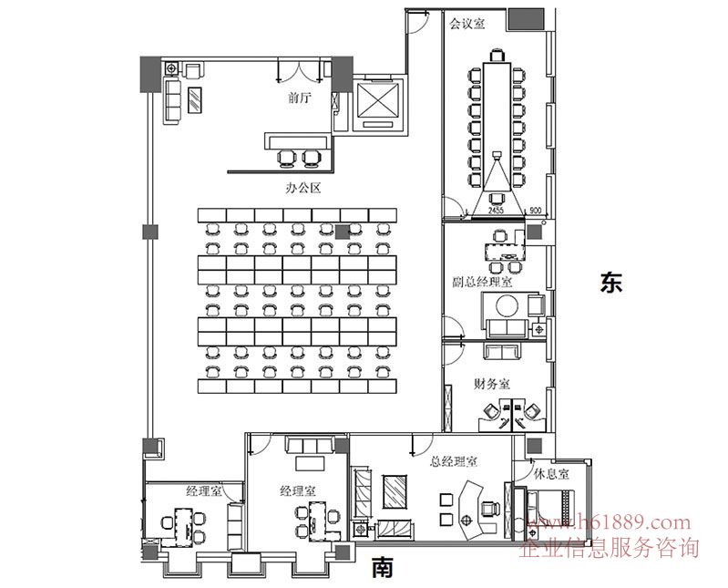 新華保險(xiǎn)大廈 豪華裝修 全辦公家私 廣深港高鐵 的換乘站 福田站 購(gòu)物公園地鐵站 出租 戶型圖片