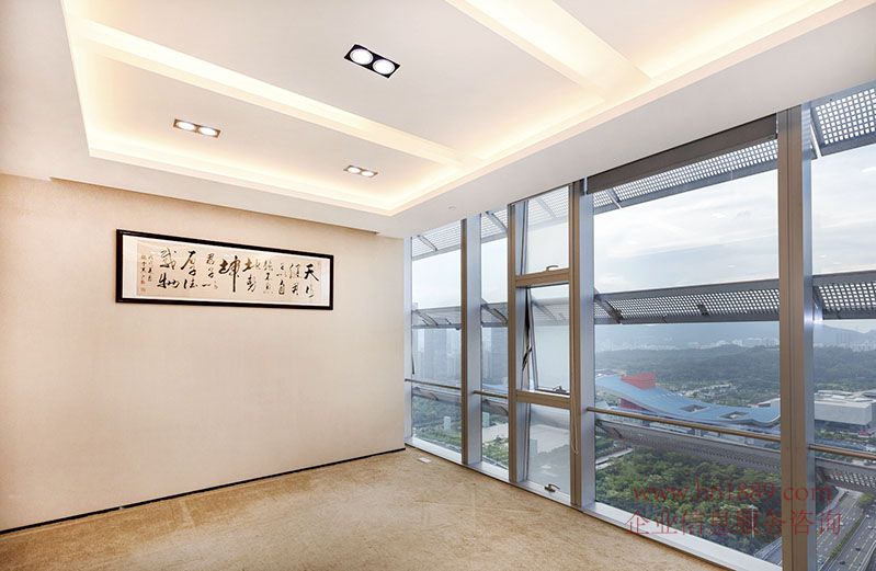 中洲大廈 豪華裝修 空房/全辦公家私 會展中心地鐵站 崗廈北地鐵站【深圳之眼】出租