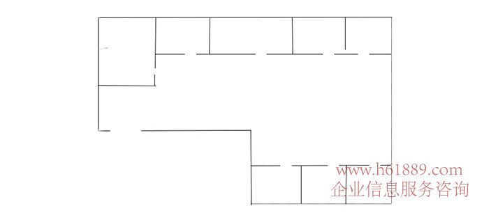文蔚大廈 地鐵1號線(羅寶線) 崗廈地鐵站A出口51米 電梯口 出租 戶型圖片