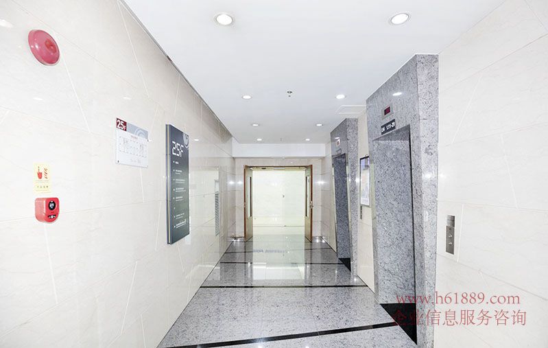 中鳳凰大廈 崗廈北地鐵站【深圳之眼】2A出口 2B出口 市民中心地鐵站 A出口 豪華裝修電梯廳圖片 全辦公家私