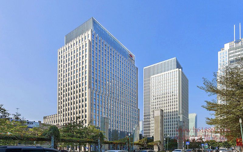 卓越大廈 福田地鐵站+廣深港高鐵福田站 甲級寫字樓 精裝修 空房或全辦公家私 任選 出租 外觀圖片