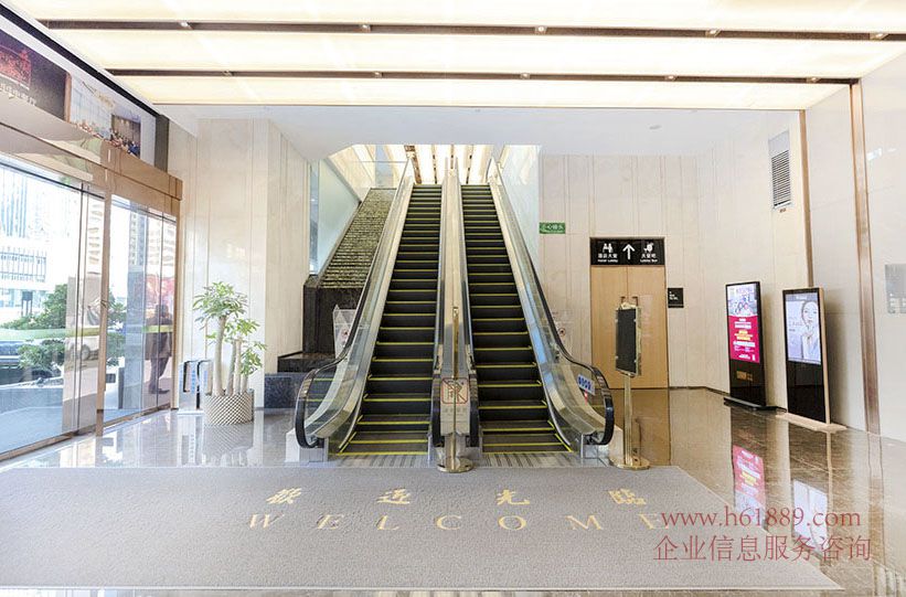 瀚森大廈 地鐵1號(hào)線與地鐵2號(hào)線交匯處 崗廈地鐵站出口 開發(fā)商出租 瀚森大廈 大堂 裝修圖片