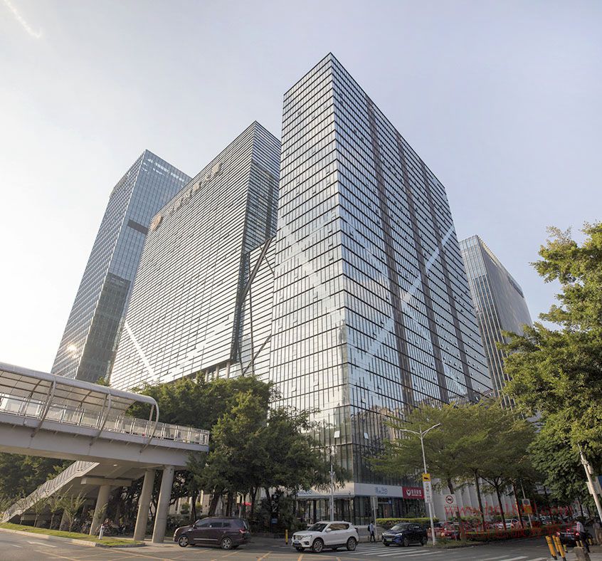 中國鳳凰大廈 外觀圖片 崗廈北地鐵站【深圳之眼】2A/2B口 市民中心地鐵站 A出口