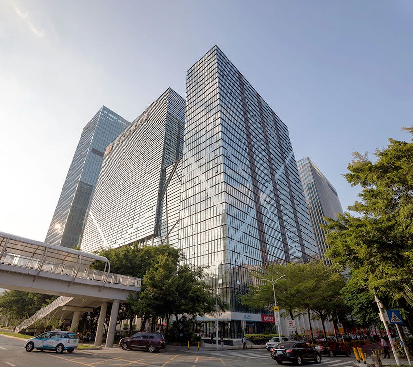 鳳凰大廈 外觀圖片 空房/全辦公家私 市民中心地鐵站 A出口 崗廈北地鐵站【深圳之眼】2A/2B出口 出租