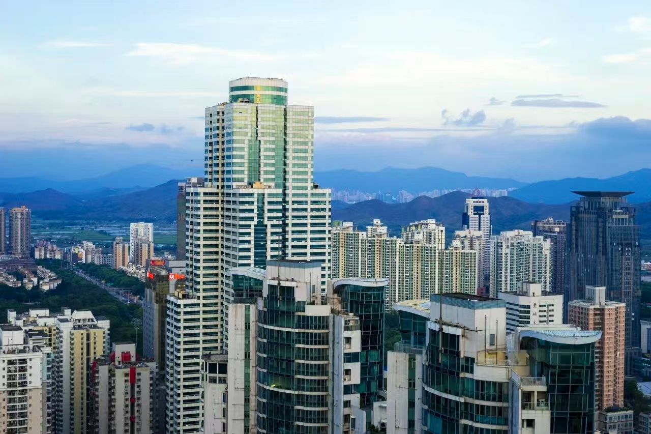 聯(lián)合廣場(chǎng) A座 外觀圖片 崗廈地鐵站E口 福田口岸 皇崗口岸 濱河大道旁