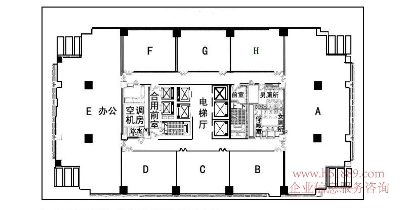 時代金融中心戶型圖片